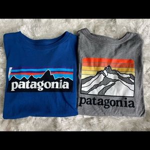 Patagonia Graphic Tee Shirt boys Medium 10